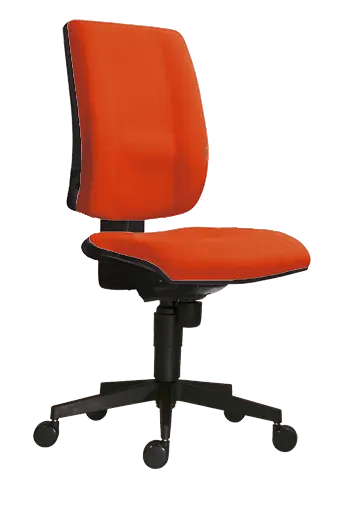 777 SYN židle kancelářská, koženka SK 4 - koženka oranžová